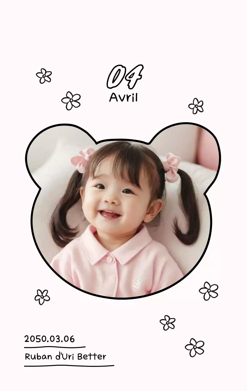 Calendrier photo du Nouvel An