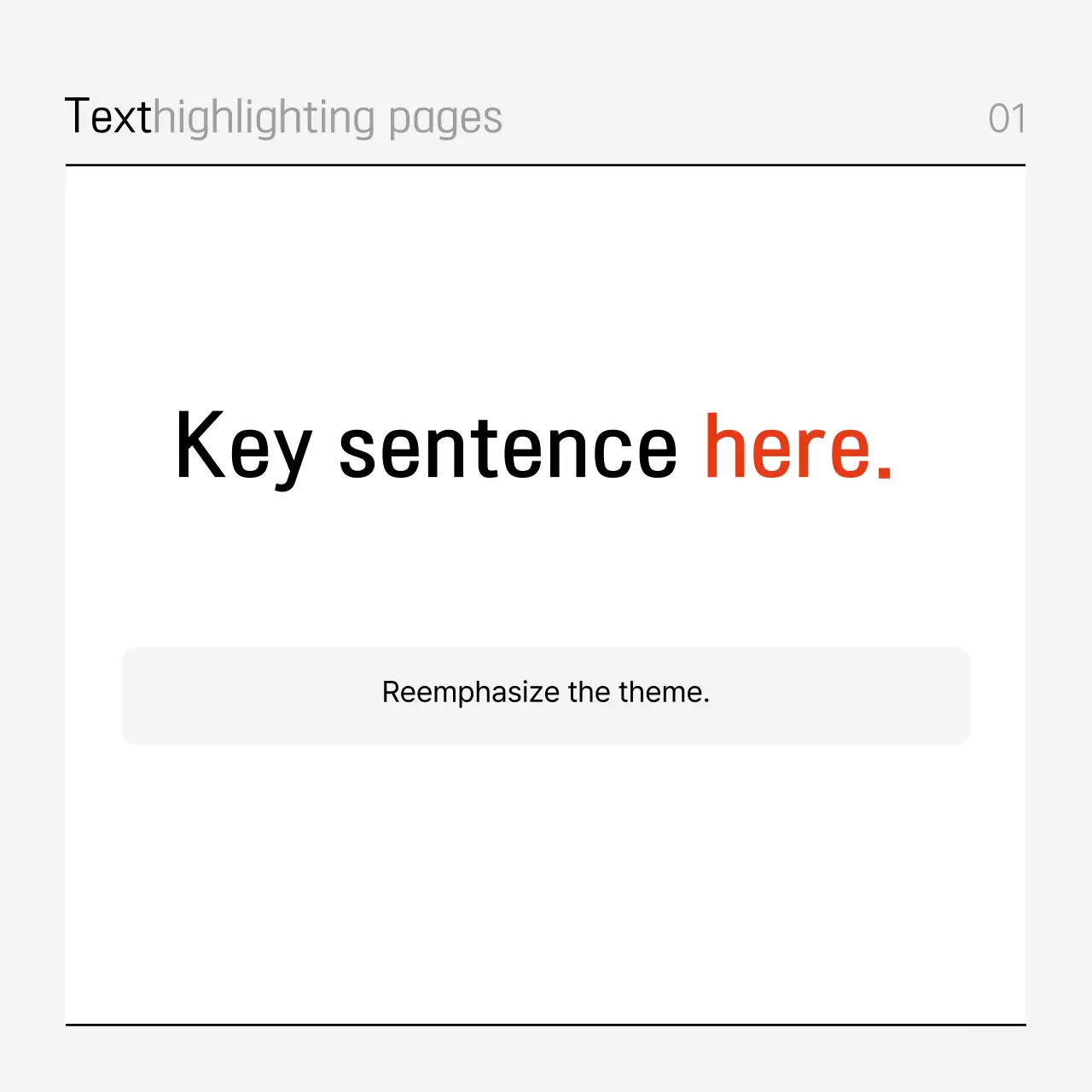 Orange Minimal Business Presentation Instagram Carousel