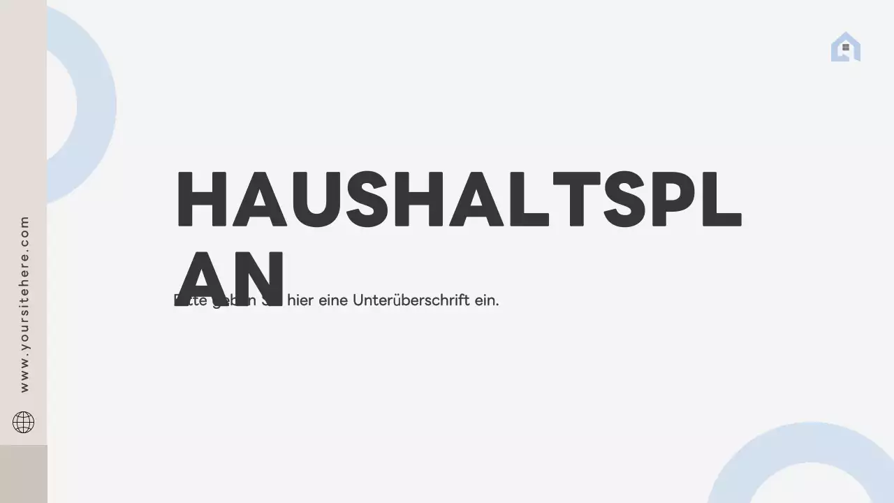 graues modernes Businessplan-Dokument