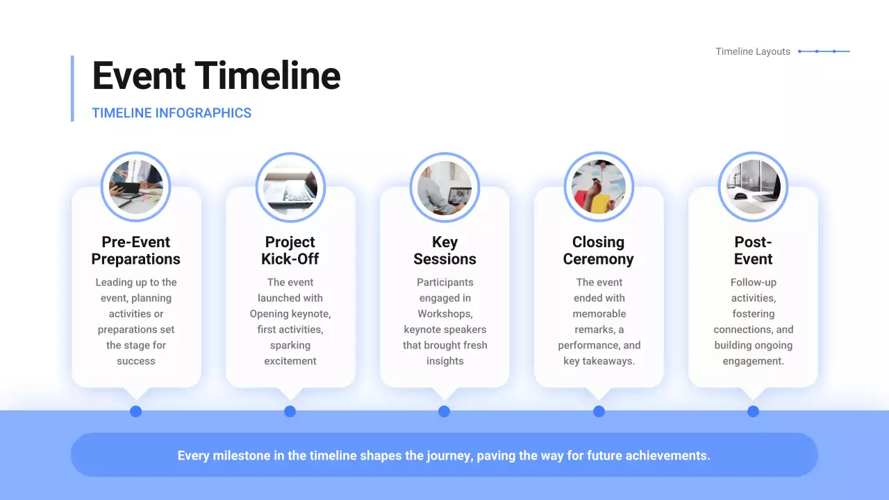 블루 모던 비즈니스 프로모션 프리젠테이션