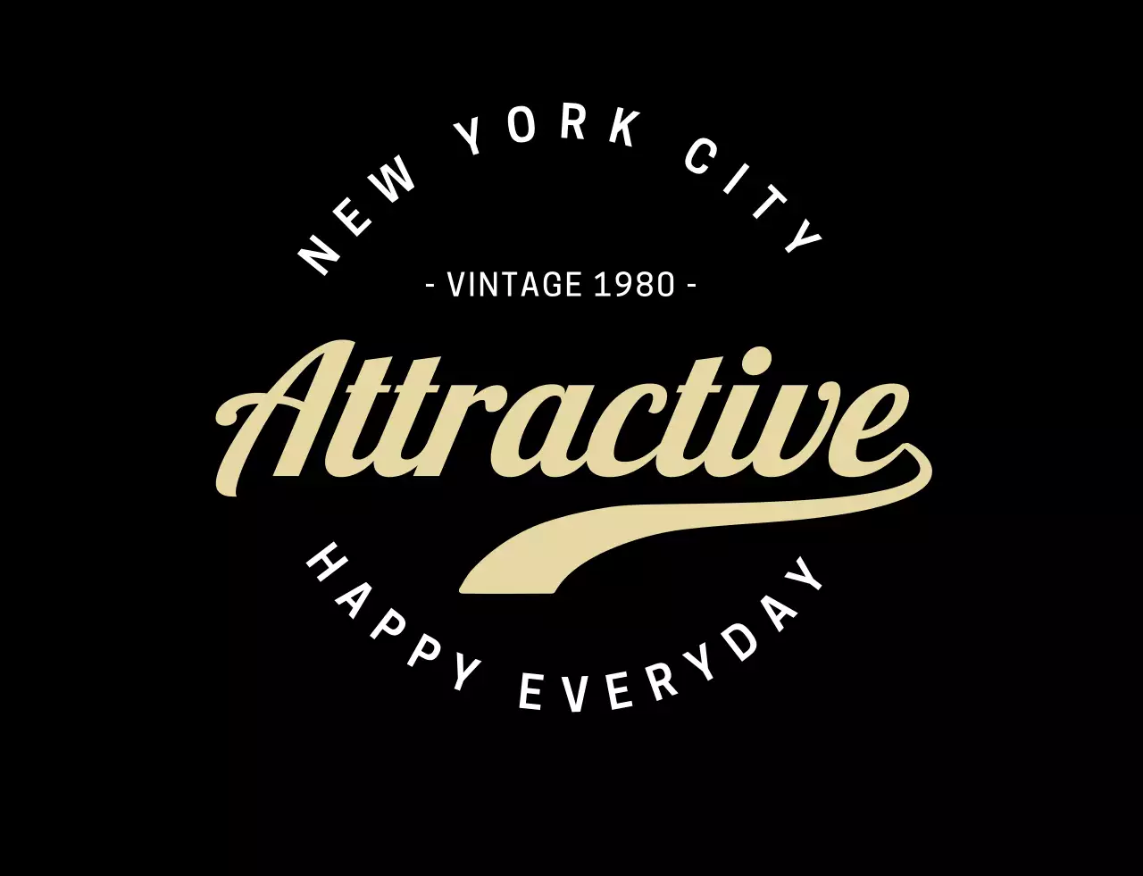 빈티지 스타일 문구