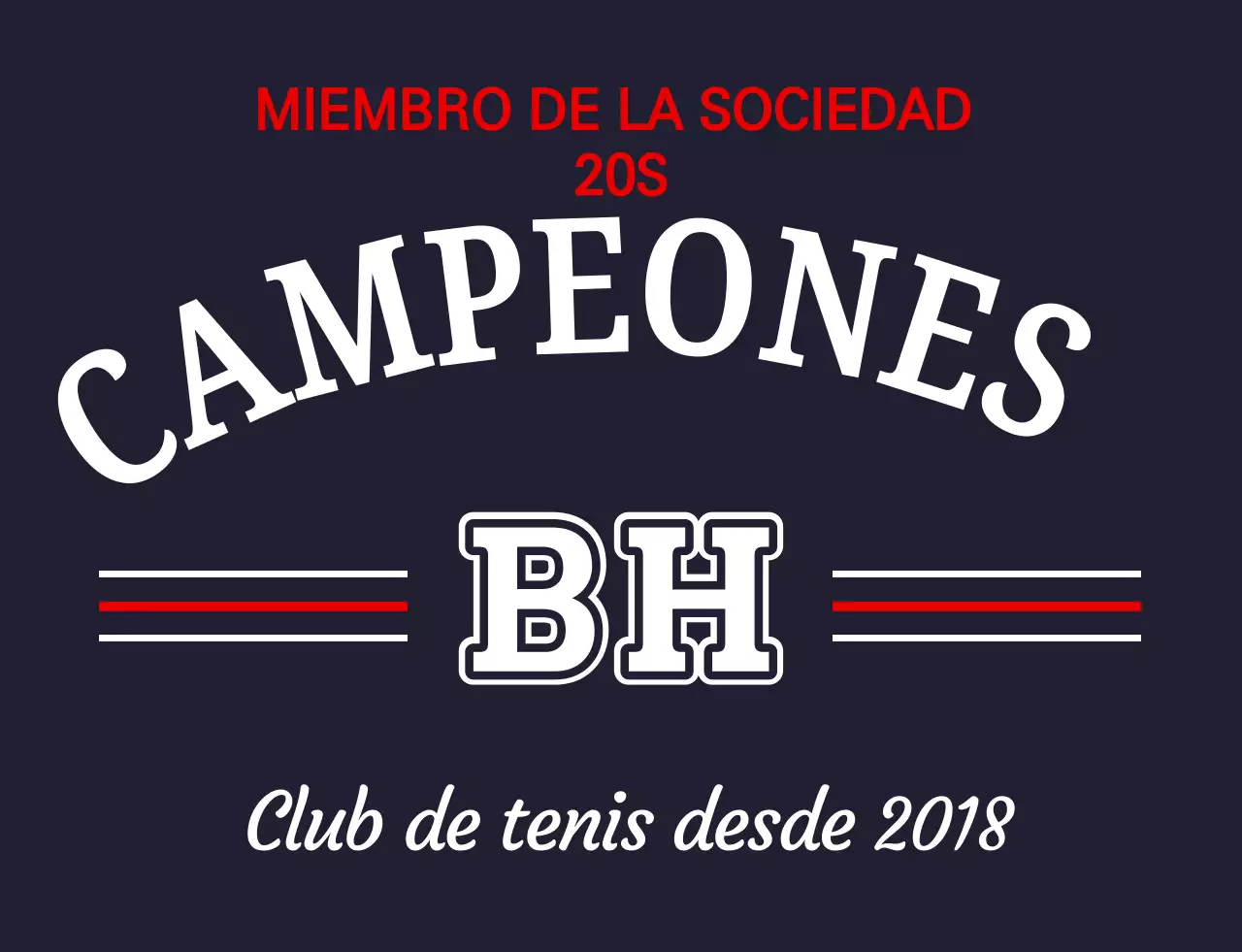Logotipo del Club de Tenis Moderno