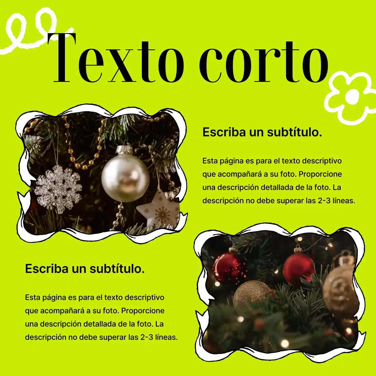 Promocione sus sencillas noticias anuales