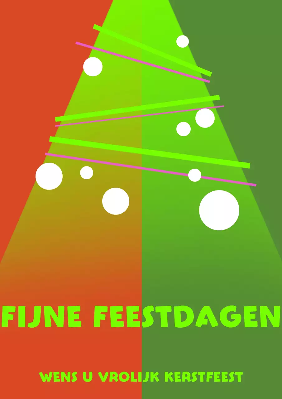 Groen Pop Kerstfeest