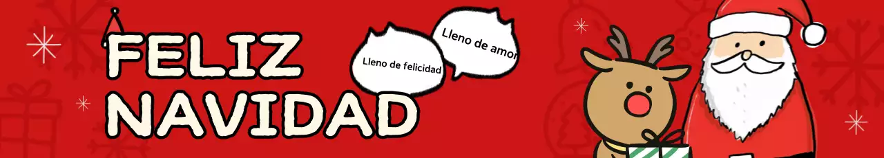 Fiestas navideñas en rojo