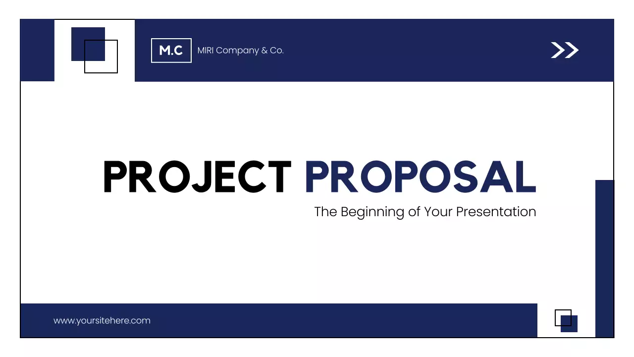 Apresentação da Proposta de Projeto Profissional Azul