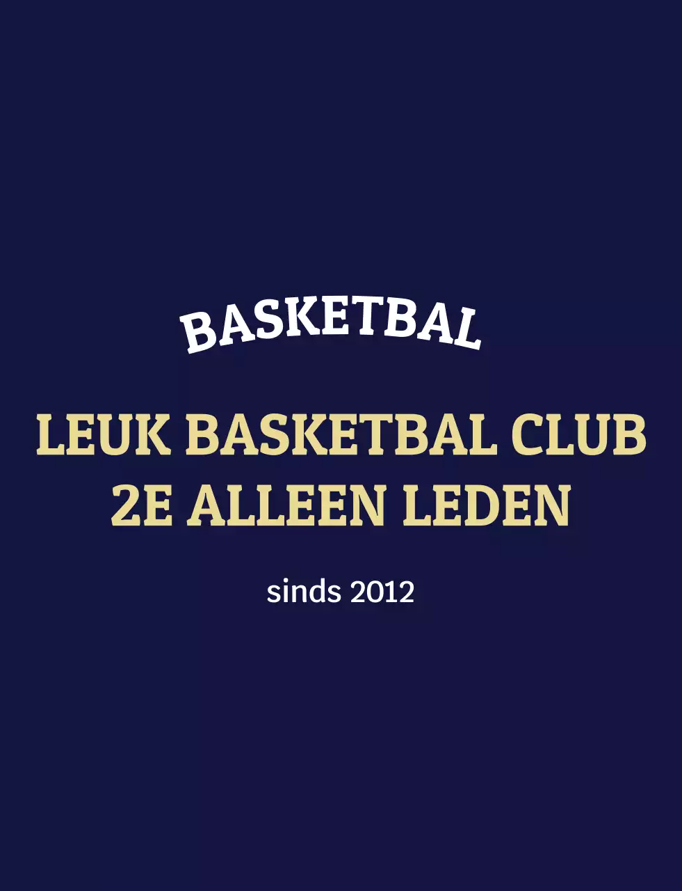 Modern vintage basketballogo
