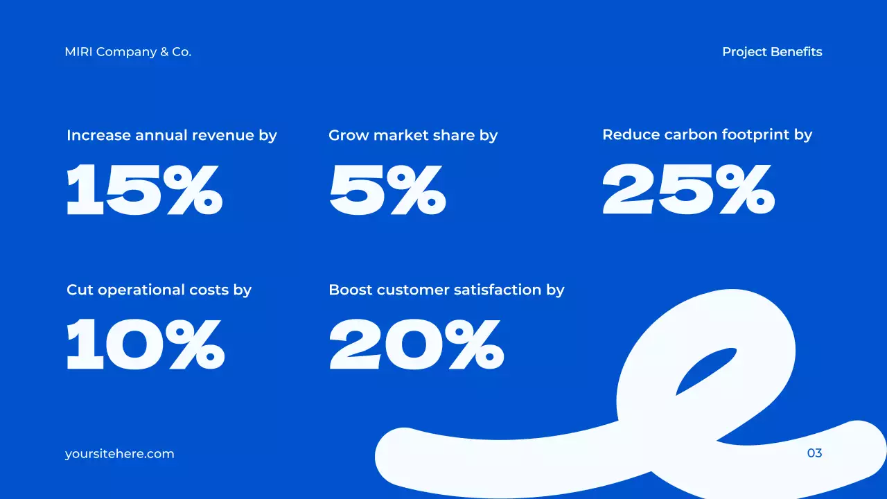 Presentasi Proyek Modern Biru