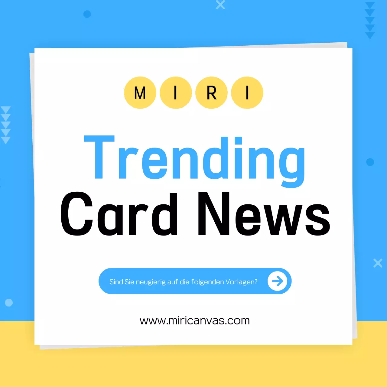 Ein einfacher Business-Newsletter in Hellblau und Weiß