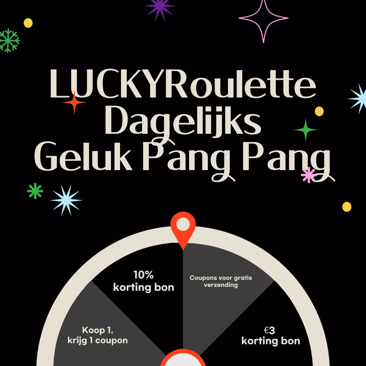 Promoot je zwarte pop-evenement