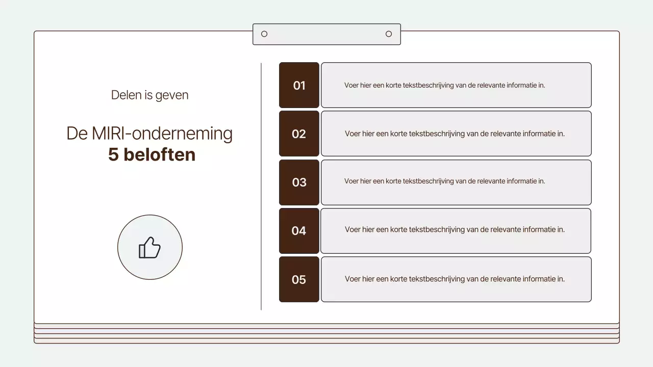 Een schoon, lichtblauw rapport over maatschappelijk verantwoord ondernemen