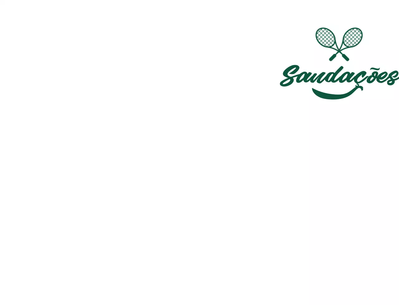Logótipo simples de uma organização desportiva