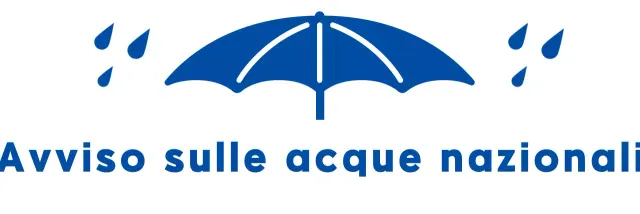 Grembiule blu semplice per la comunicazione sui rischi