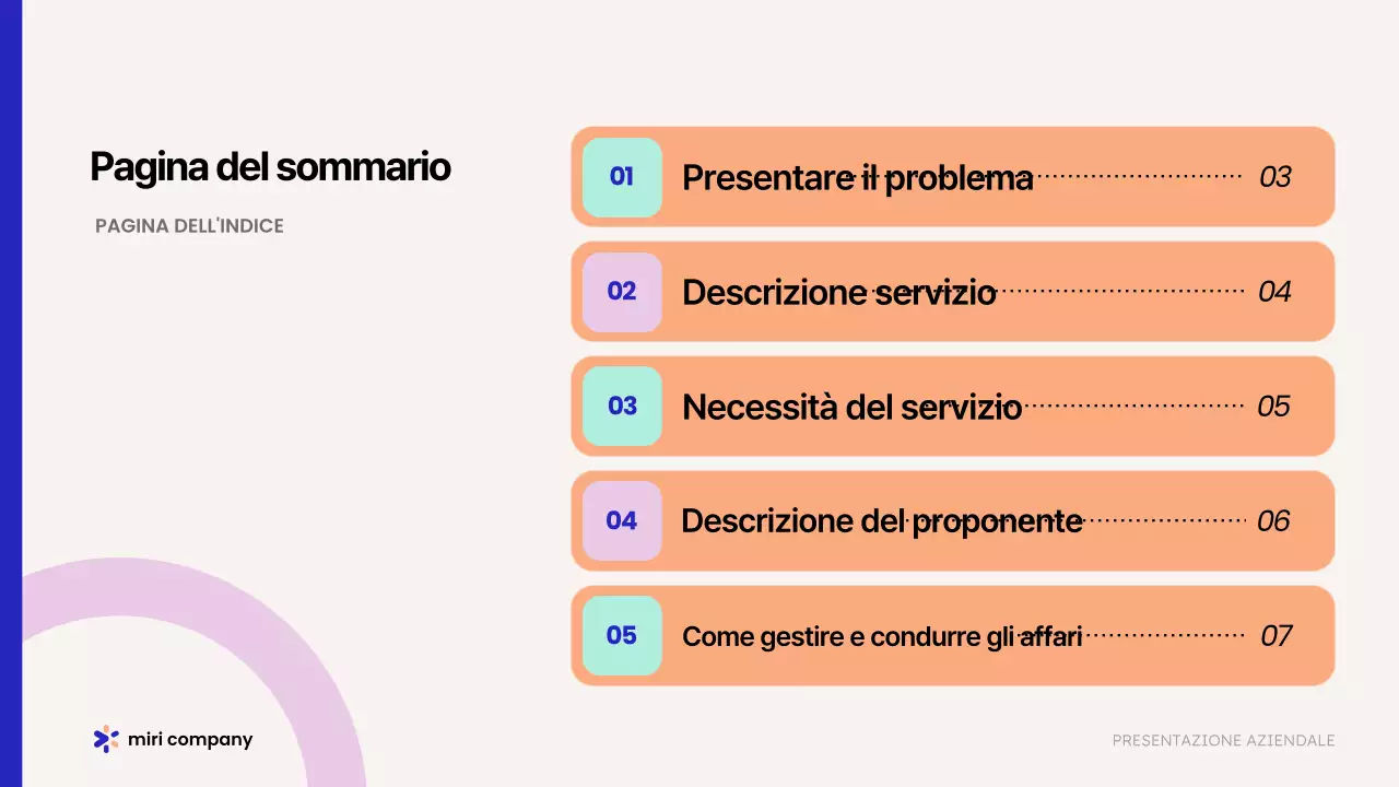 Promuovere una proposta commerciale moderna di colore beige