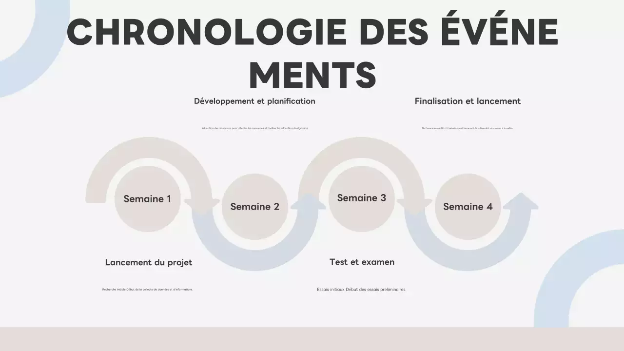 plan d'affaires moderne gris