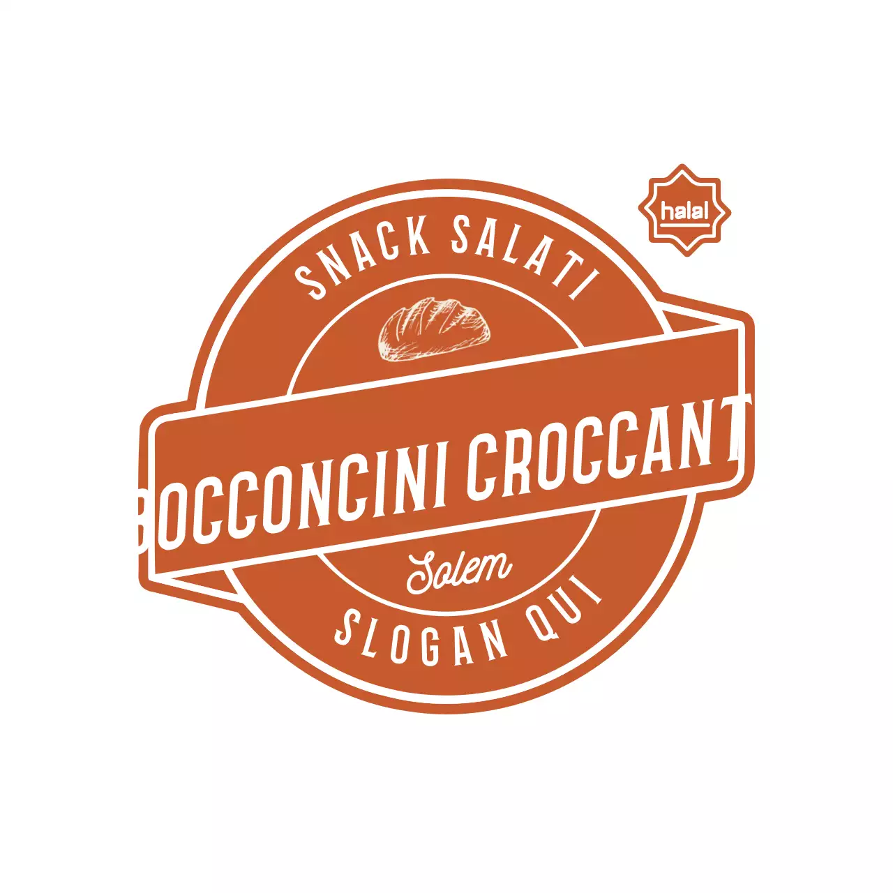 pubblicità vintage di uno snack all'arancia