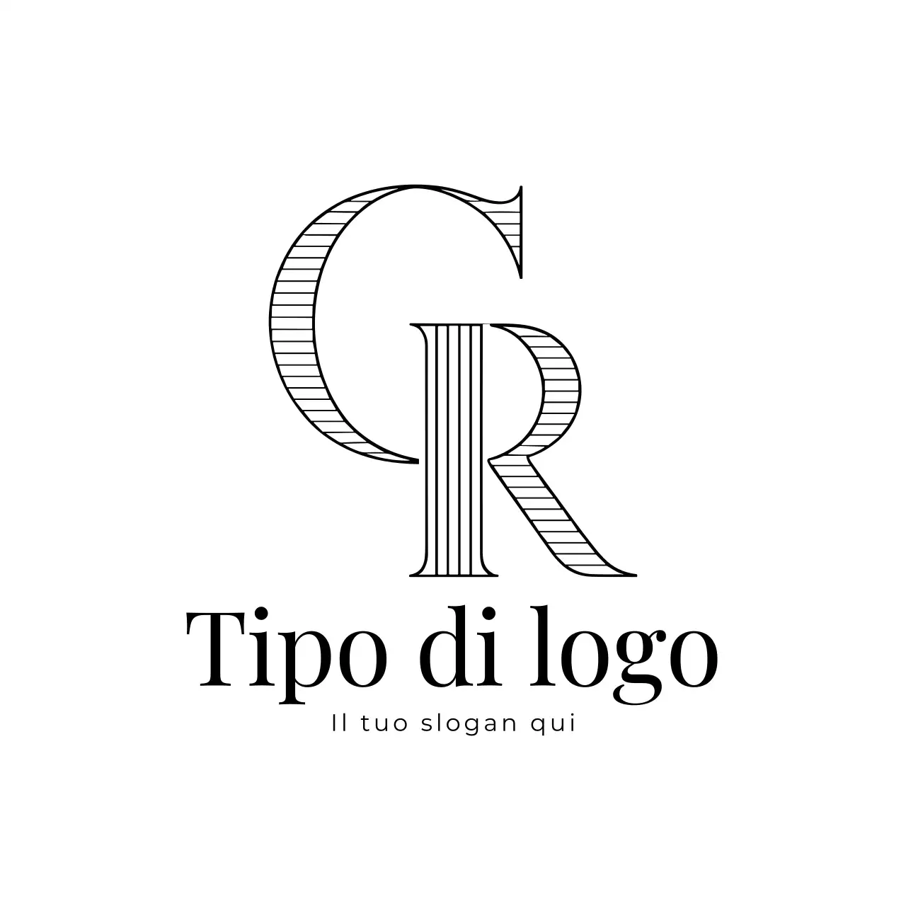logo nero elegante