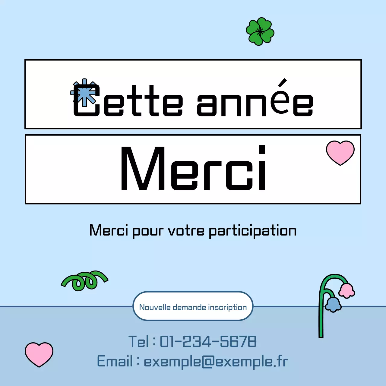 Joli agenda bleu clair