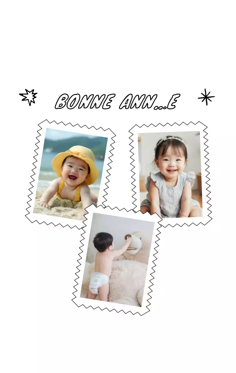 Calendrier photo du Nouvel An