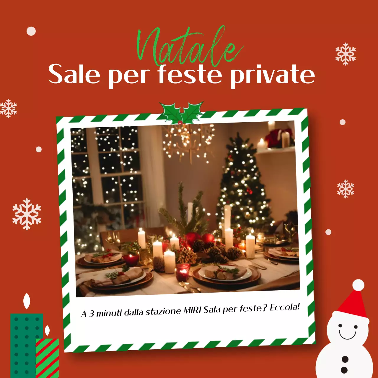 Eventi natalizi arancioni