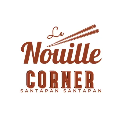 publicité pour les nouilles classiques brunes