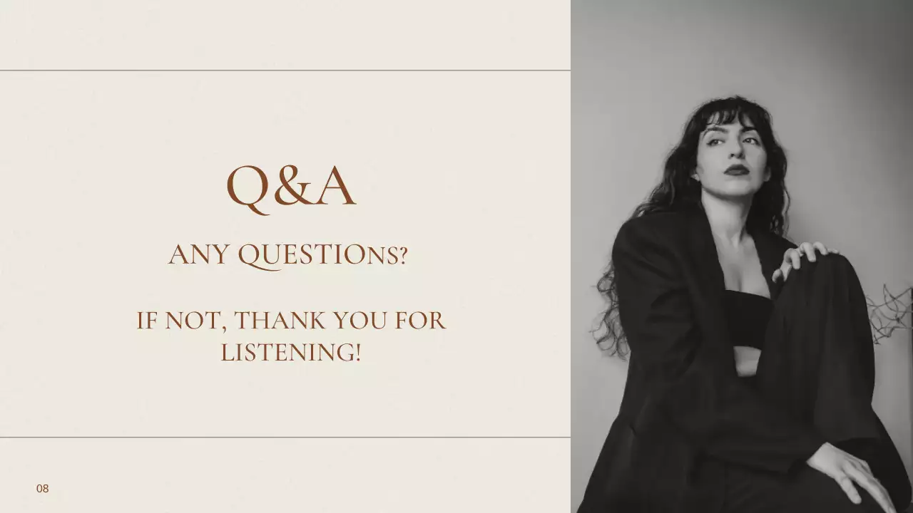 Bài thuyết trình cá nhân hiện đại màu be