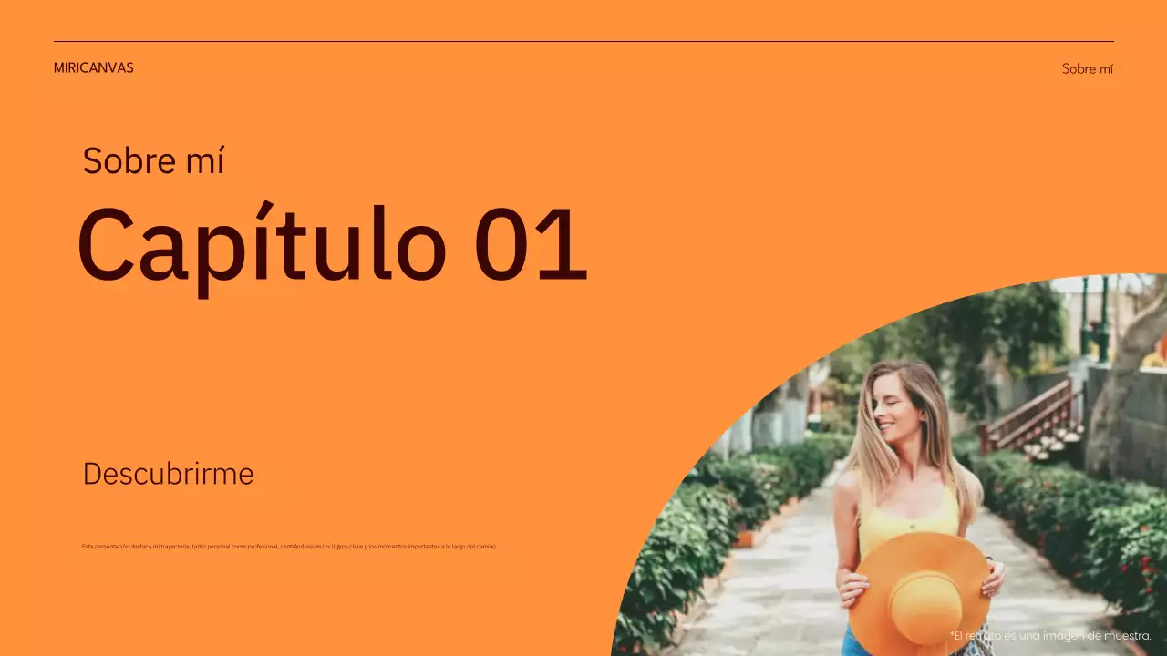 lanzamiento de autointroducción moderno naranja