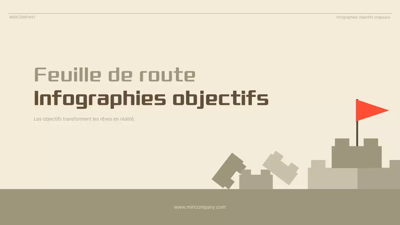 Publicité infographique minimaliste beige