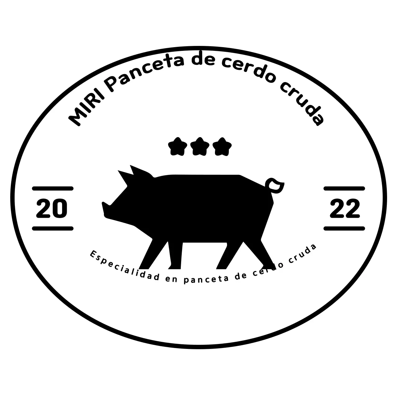 Logotipo negro sencillo
