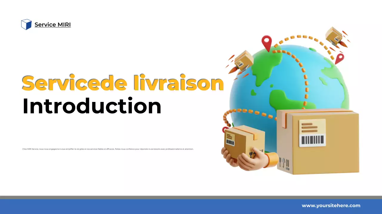 Présentation de l'introduction du service moderne