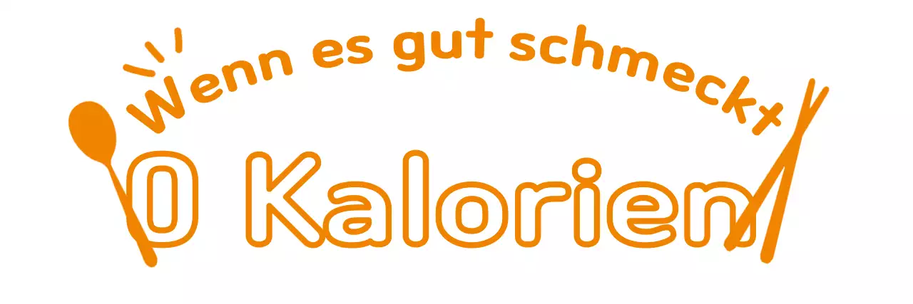Förderung der Orange null Kalorien