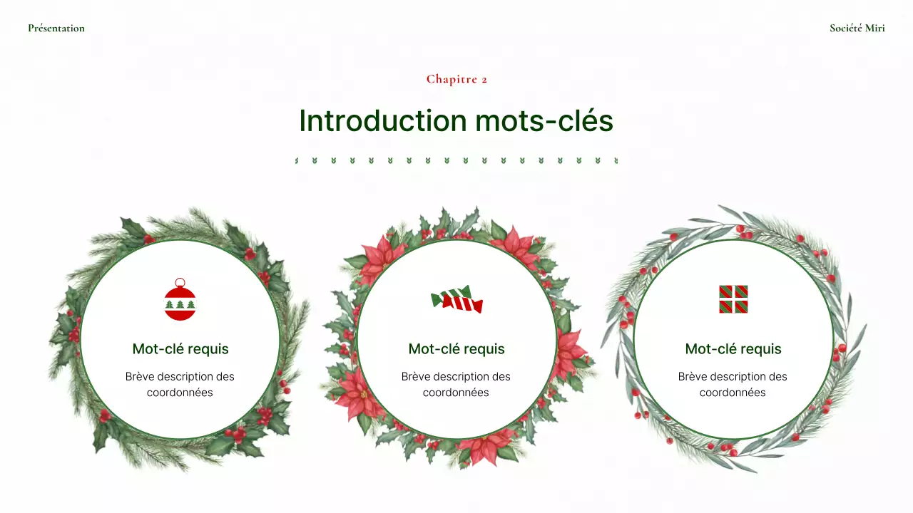 Planificateur d'arrière-plan de Noël en rouge et vert