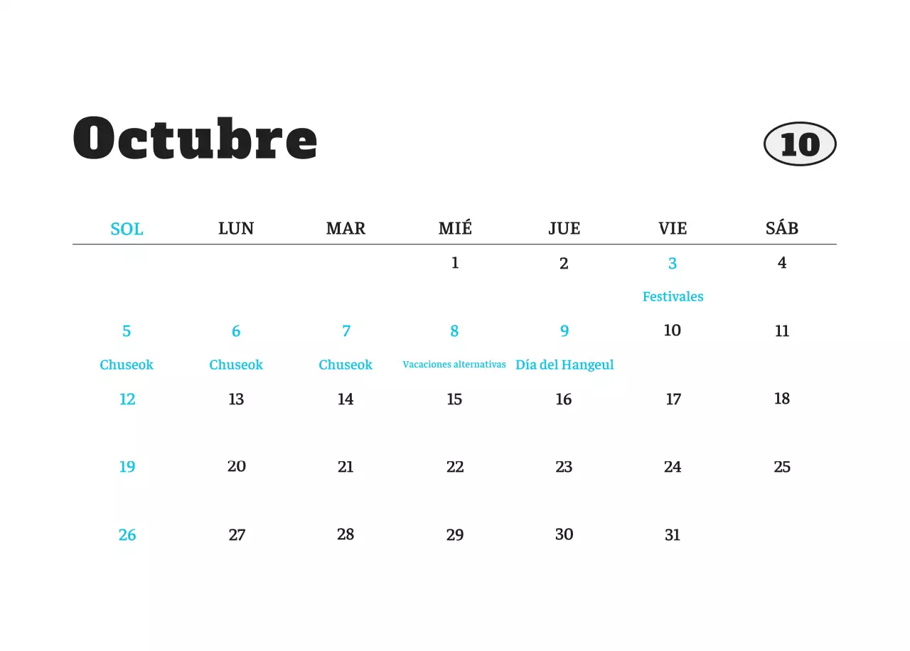 Ballet Blanco Neat Animal Foto Calendario