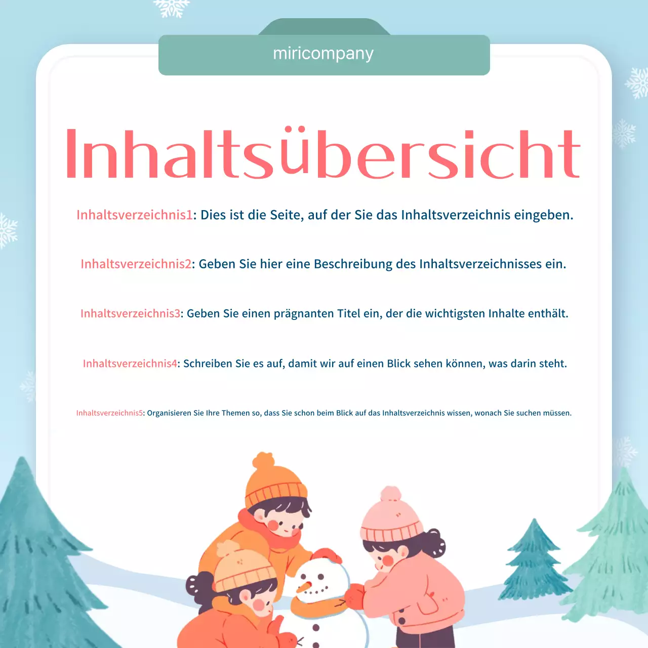 Hellblau Einfacher Gestaltungsleitfaden