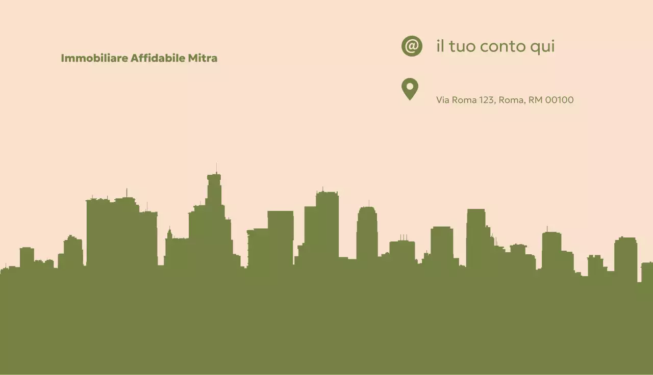 scheda immobiliare sage modern