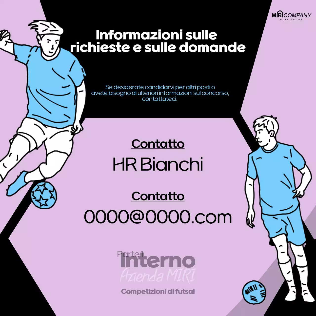 Evento calcio retrò color malva