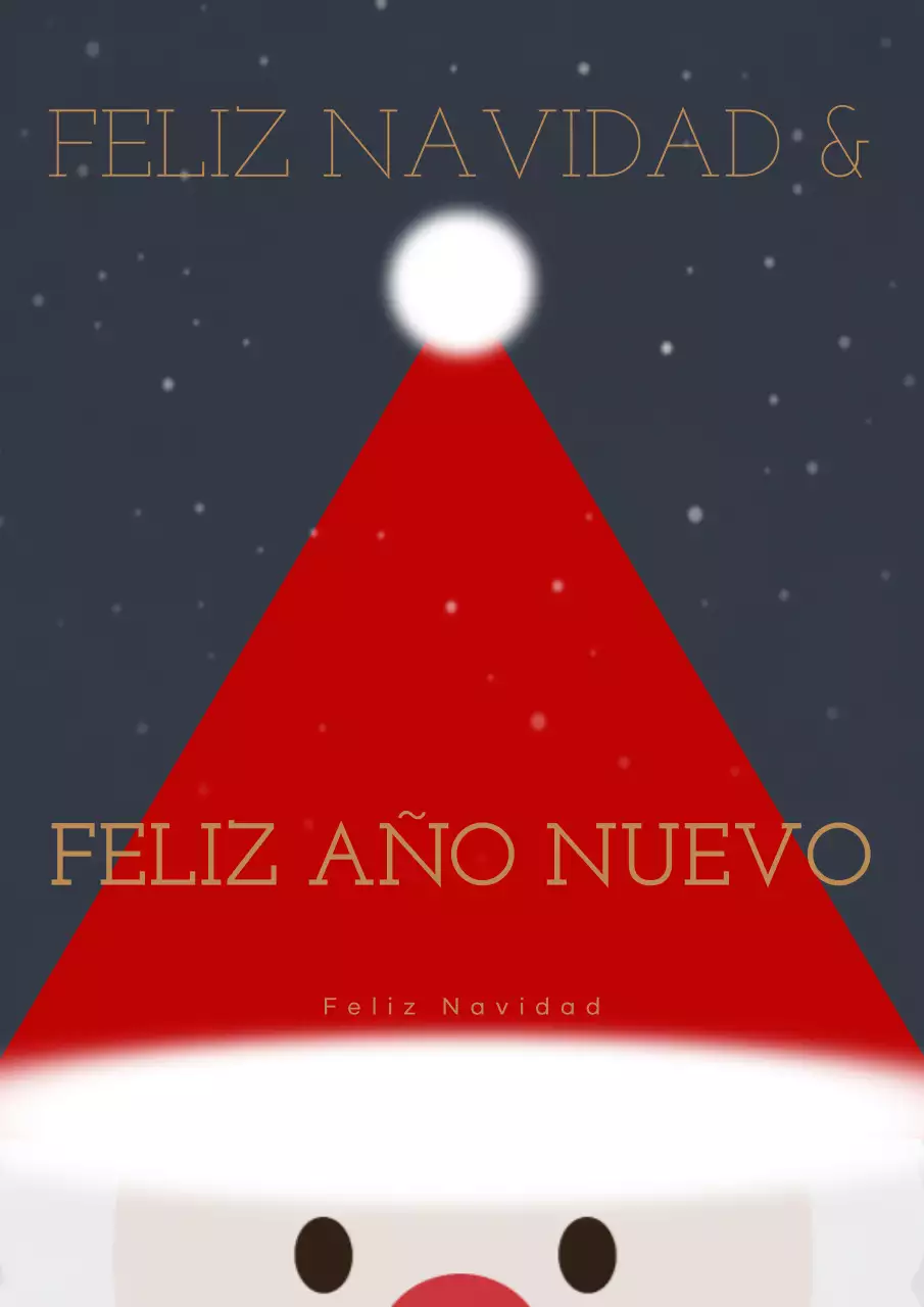 Postal navideña Red Simple