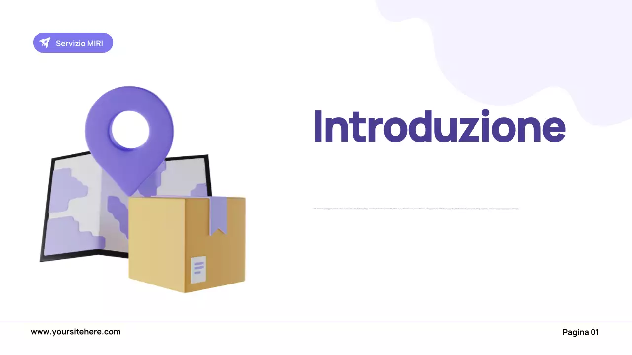 pubblicità dei trasporti moderni in viola