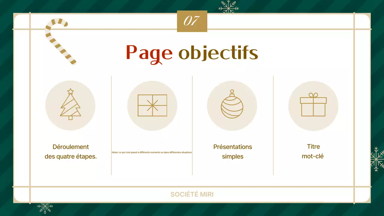 Guide pour les présentations abstraites simples