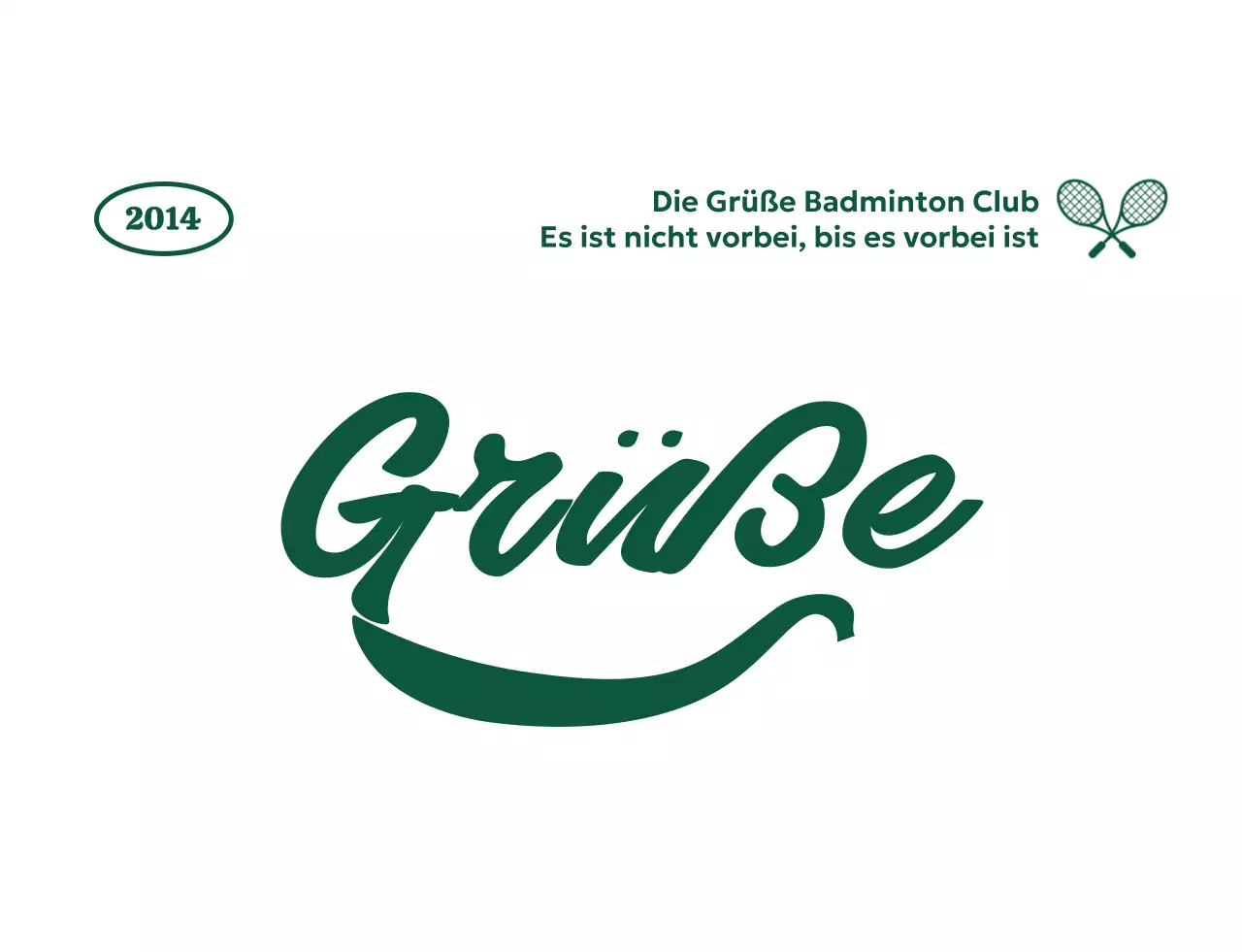 Einfaches Logo einer Sportorganisation