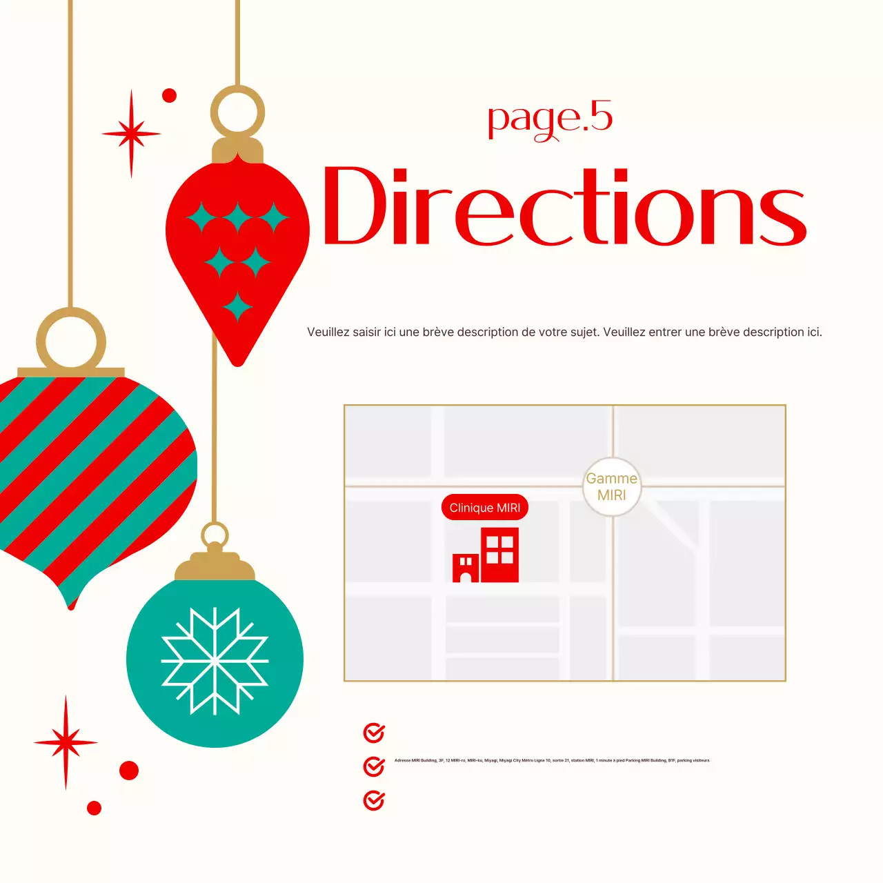 Spécial fin d'année Beige Modern