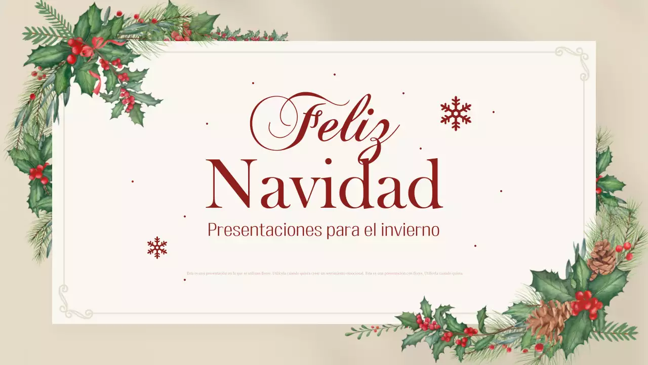 Guía para unas Navidades de lujo en beige
