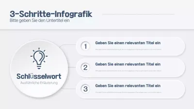 grau modern 3-Stufen-Layout