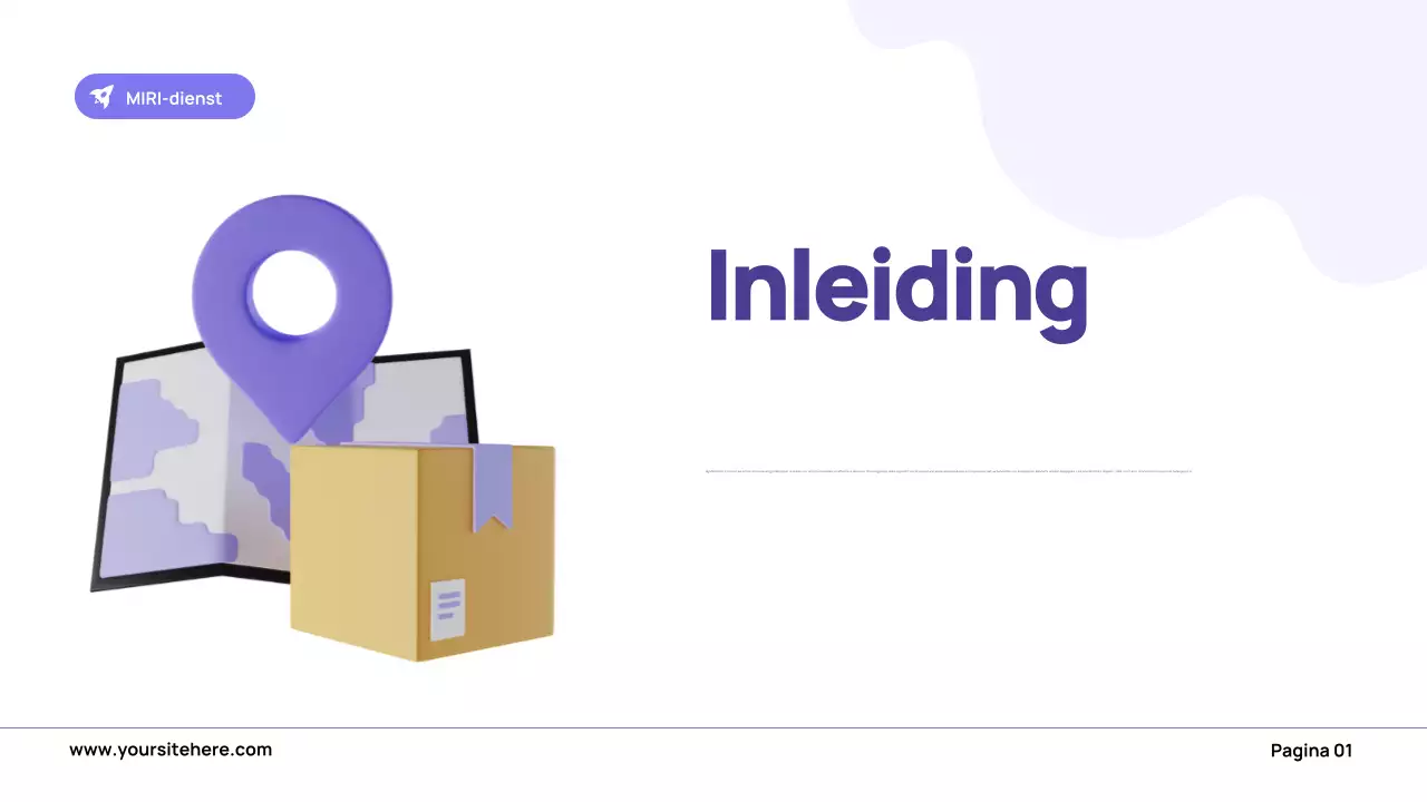 paars moderne transportreclame