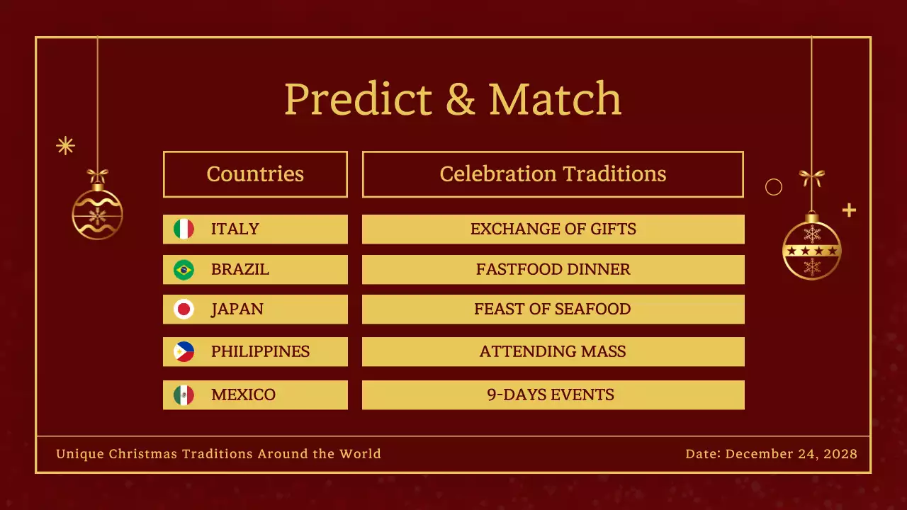 Wine Classic Christmas Presentation