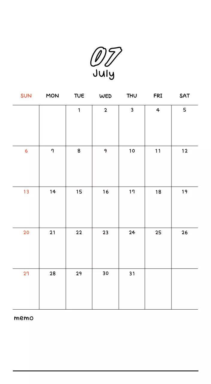 Adorable photo calendar