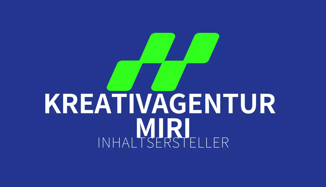 Blaue moderne Visitenkarte