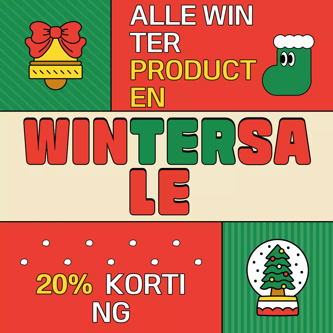 Rode Simpel Kerstuitverkoop