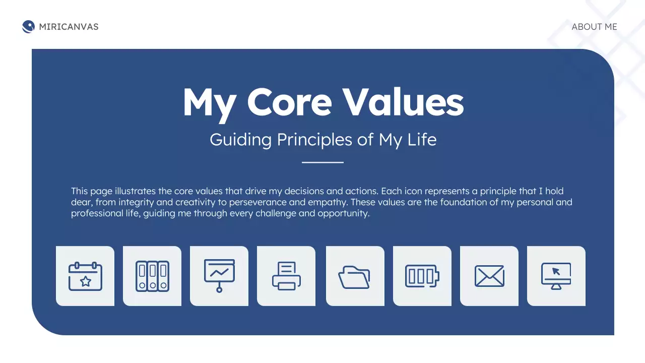 Blue Modern Personal Presentation