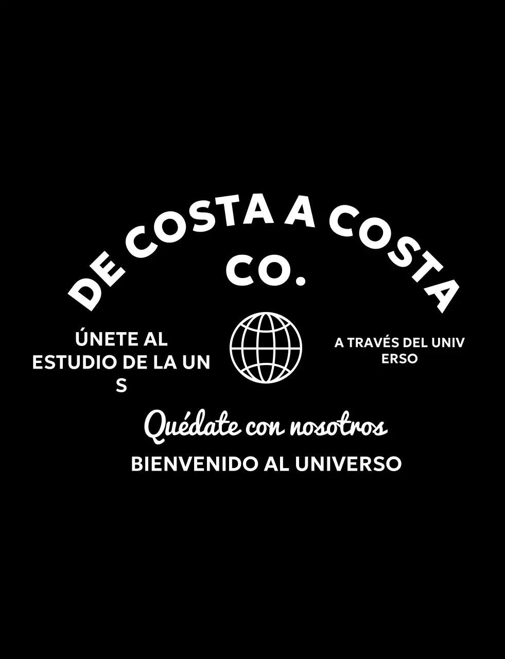 Logotipo moderno en negro